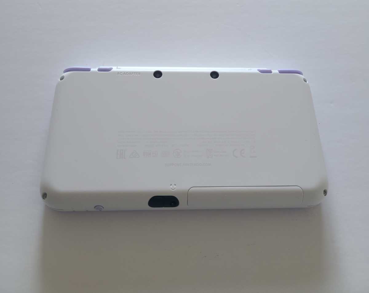 NEWニンテンドー2ds ll ホワイトラベンダー　紫　白　ラベンダー　NEW2ds どうぶつの森 ニンテンドー3DS amiibo