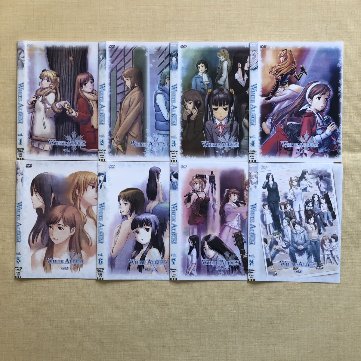 WHITE ALBUM ホワイトアルバム DVD 8巻セット