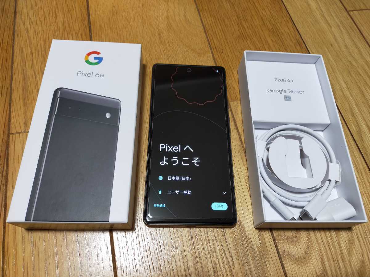 即決】美品 SIMフリー SoftBank Google Pixel6a 5G 6GB 128GB