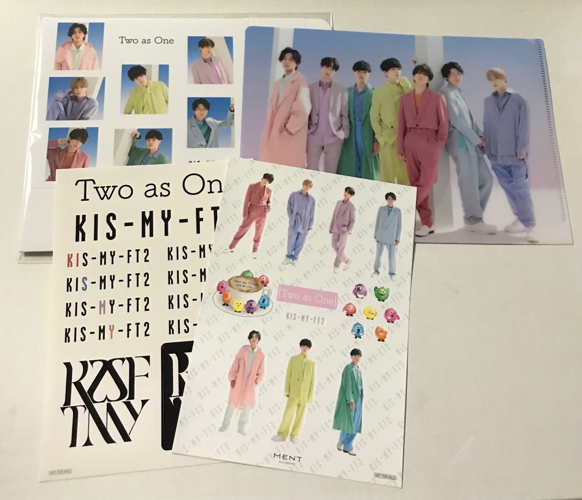 Kis-My-Ft2 「Two as one」特典4点セット
