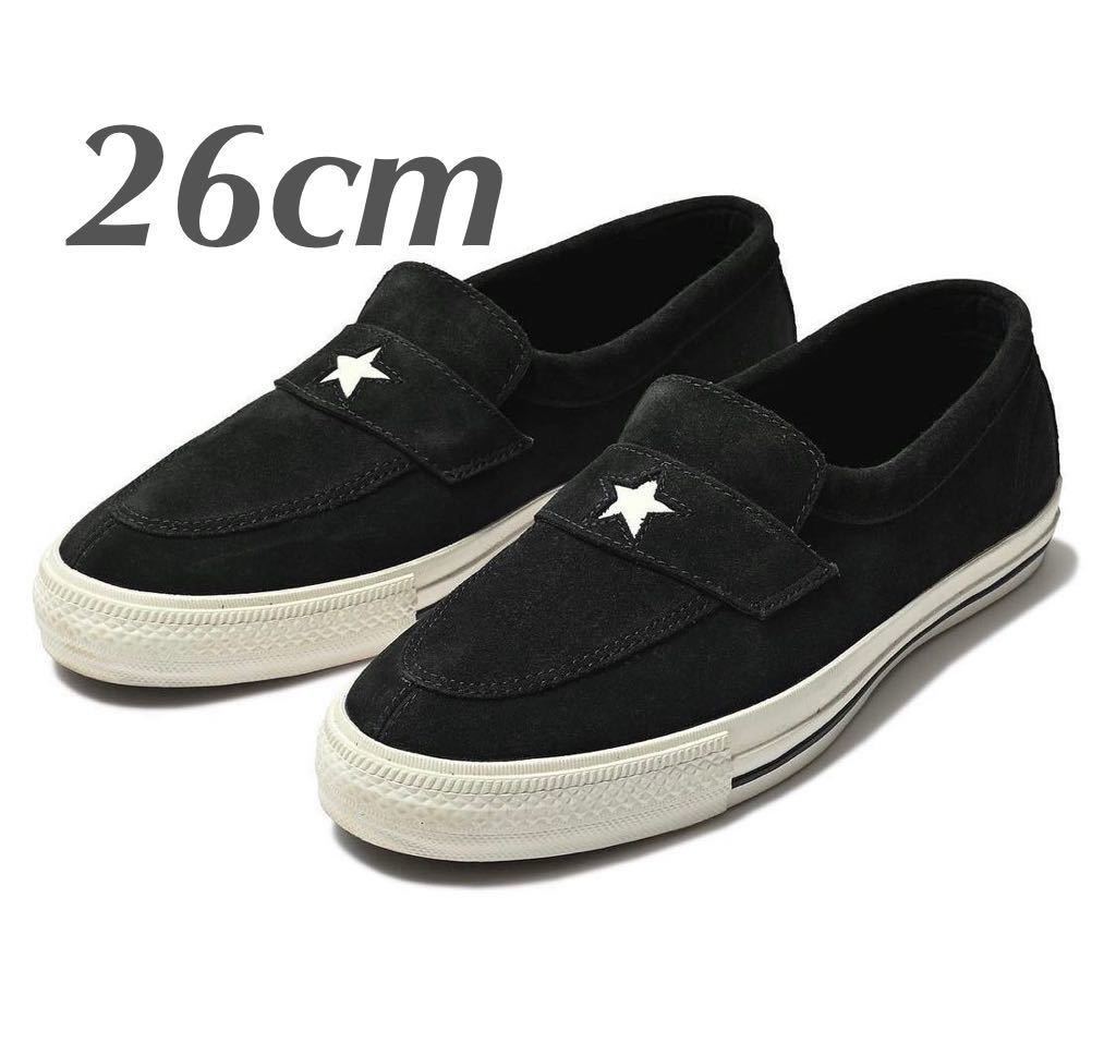 CONVERSE ADDICT ONE STAR LOAFER BLACK 26cm US7.5 ワンスター ワン