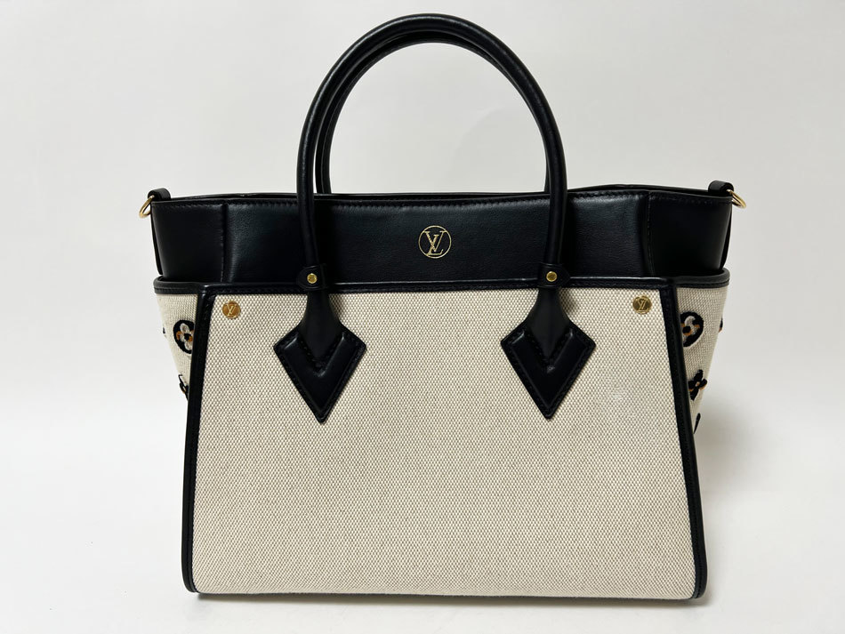 LOUIS VUITTON ルイウ゛ィトン オンマイサイドMM 2WAY トートバッグ