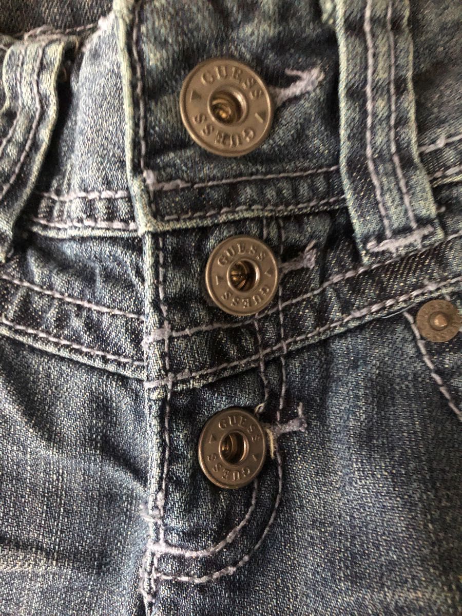 【GUESS jeans】デニム　パンツ　スパンコール付　7