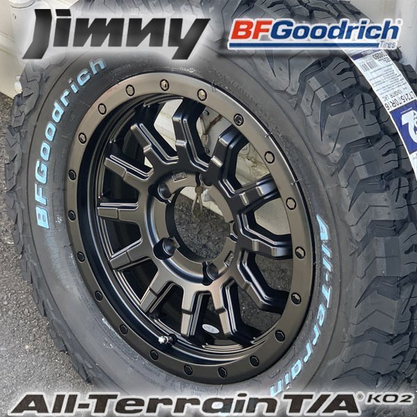 往復送料無料 新品 BFグッドリッチ ジムニー JB64 JB23 JA11 16インチ