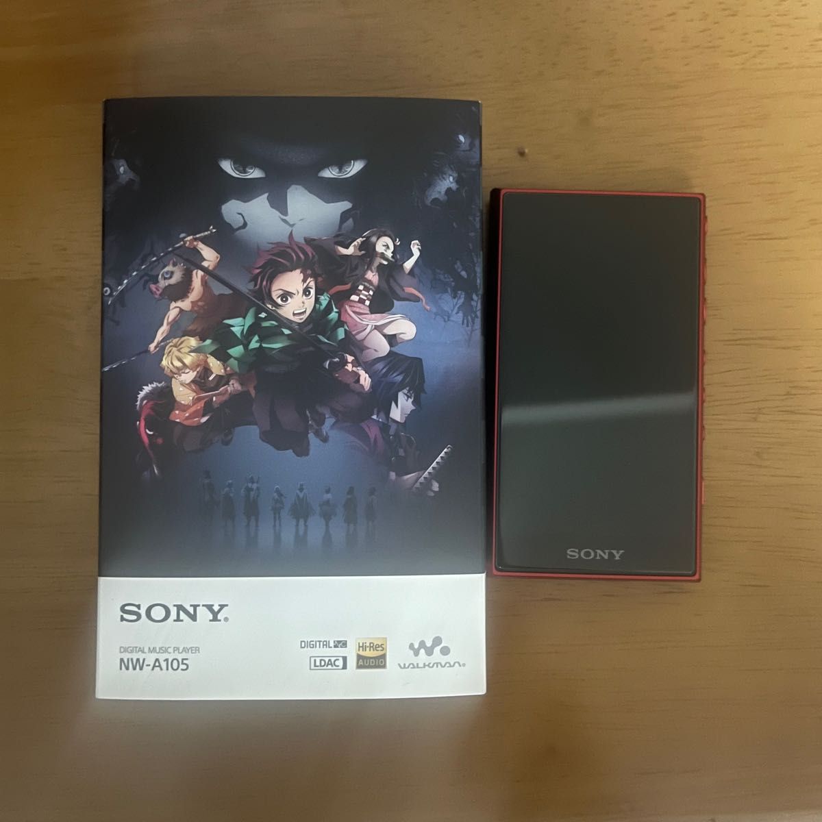 SONY WALKMAN NW-A105 鬼滅の刃モデル オンライン超高品質
