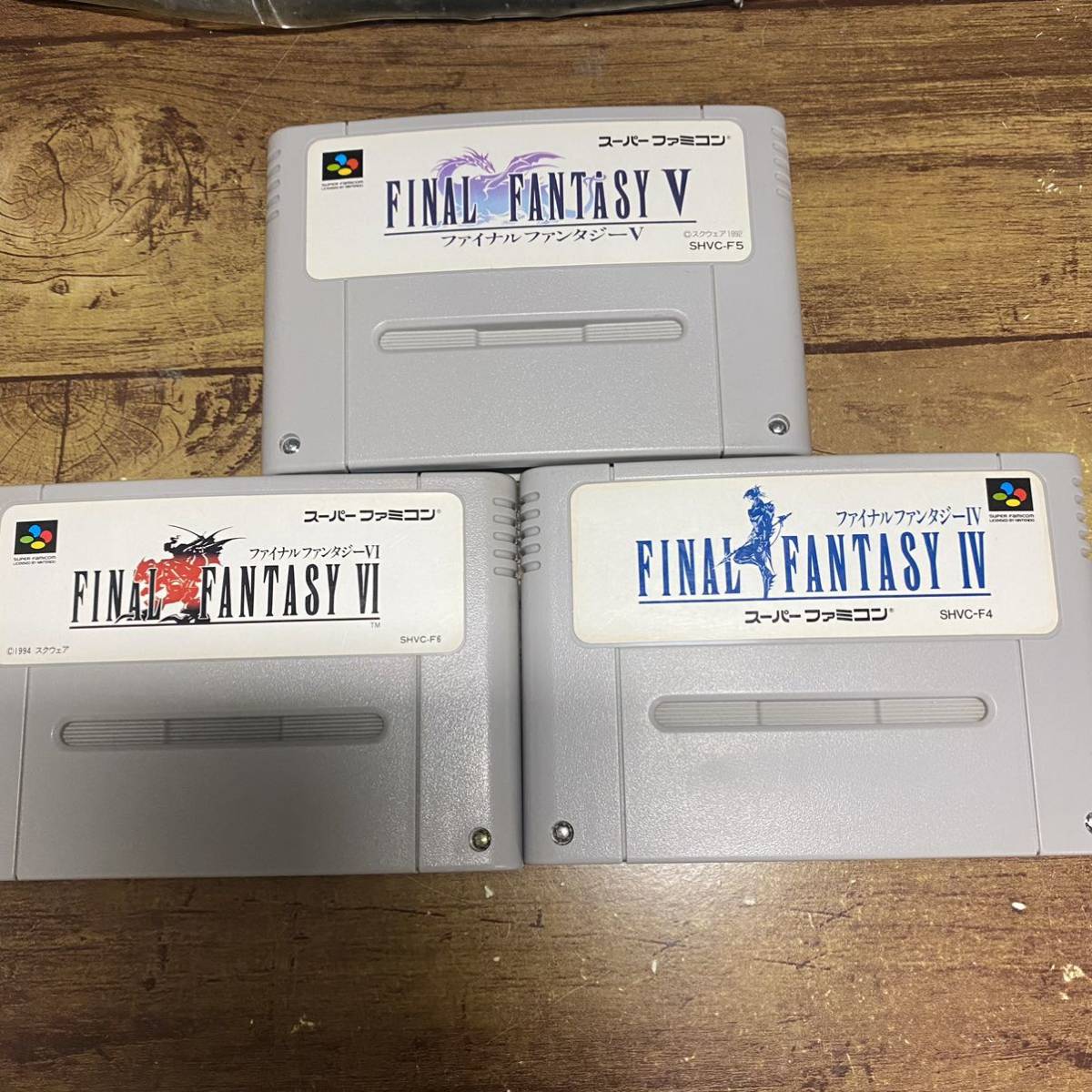 ヤフオク! - 匿名配送 送料無料 ファイナルファンタジー4 5 6...