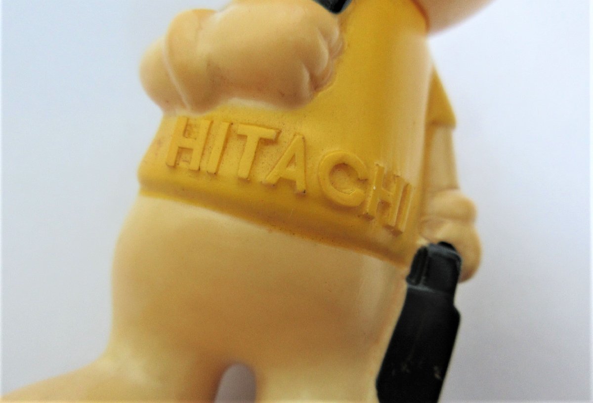 日立 おときち君 ソフビ人形 レトロ 当時物 昭和 マスコット 企業 HITACHI うさぎ 中古/USED_画像7