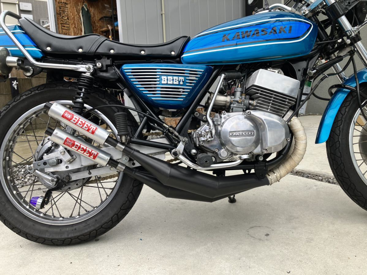 kh250マフラー トライスターズ kh400 マフラー トライスターズ(トライスターズオリジナル