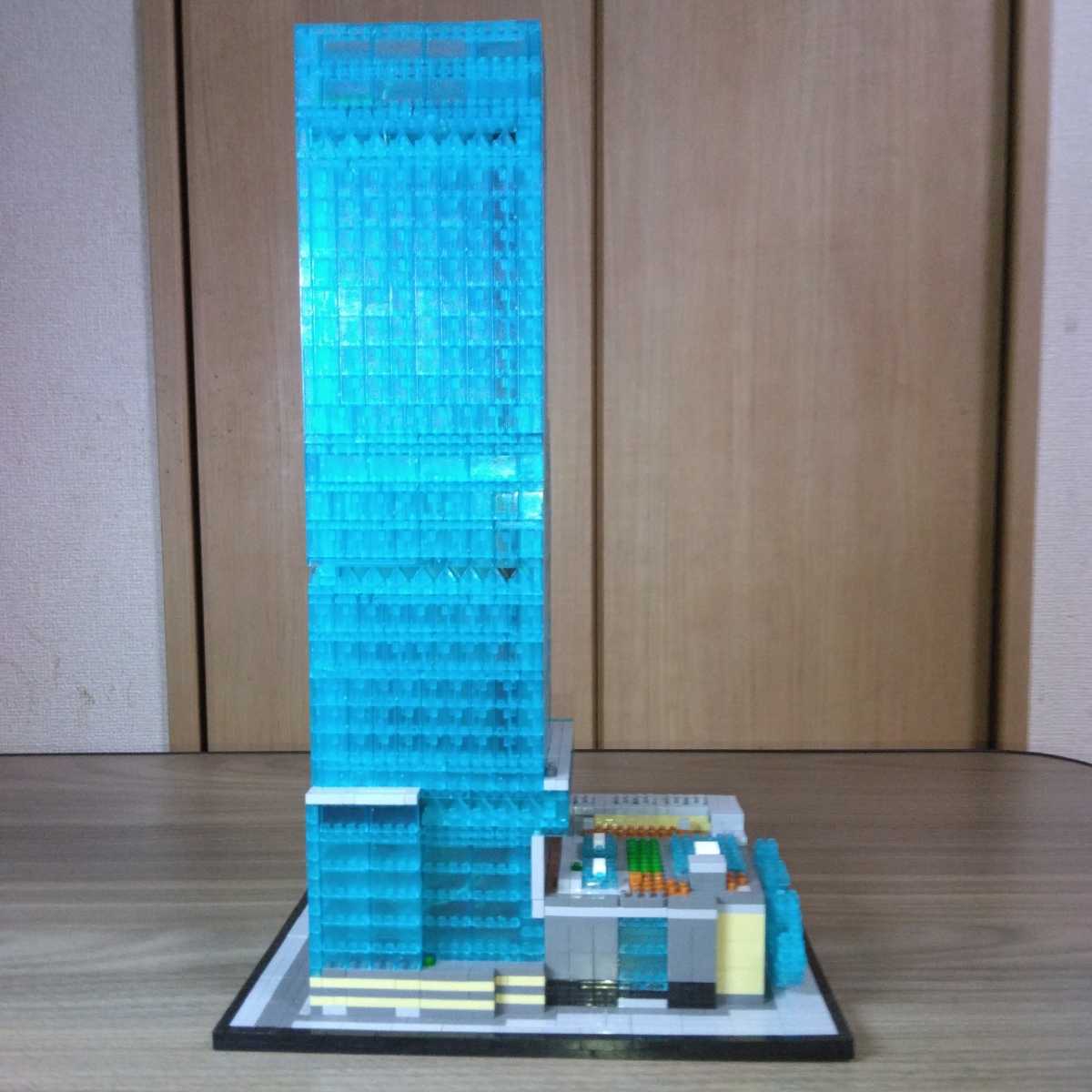 あべのハルカス　300　ナノブロック　建造物　建物　インテリア　フィギュア　ビル　模型　_画像7