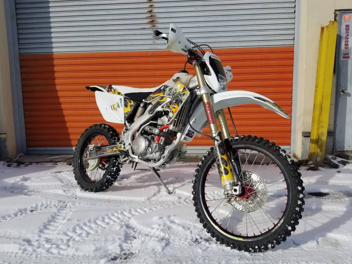 ホンダ CRF250X ２０１３年モデル 保安部品 書類あり車両 札幌発の画像1