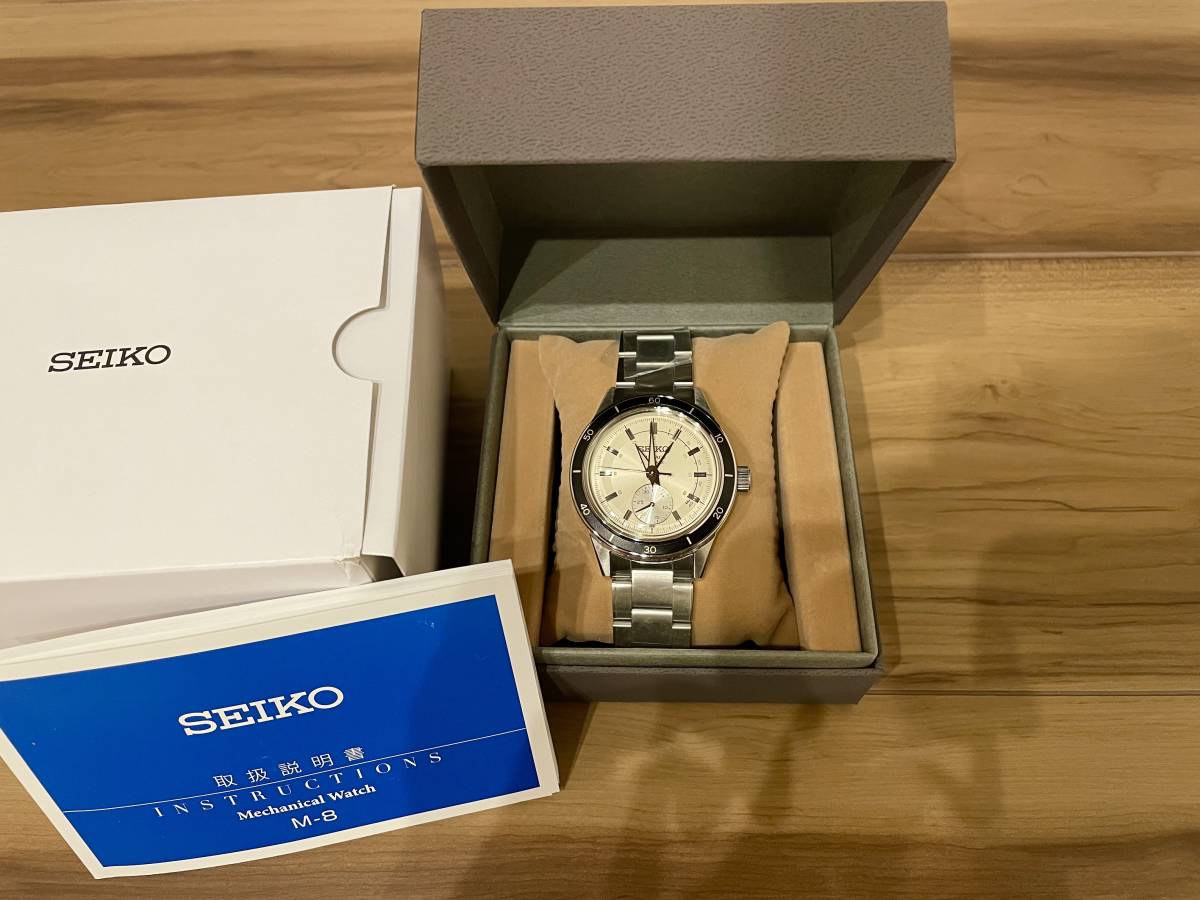 新品未使用】期間限定値下げ SEIKO プレサージュ PRESAGE セイコー Style60's SARY209  自動巻き裏スケ人気モデル希少レア新作定価74800円 