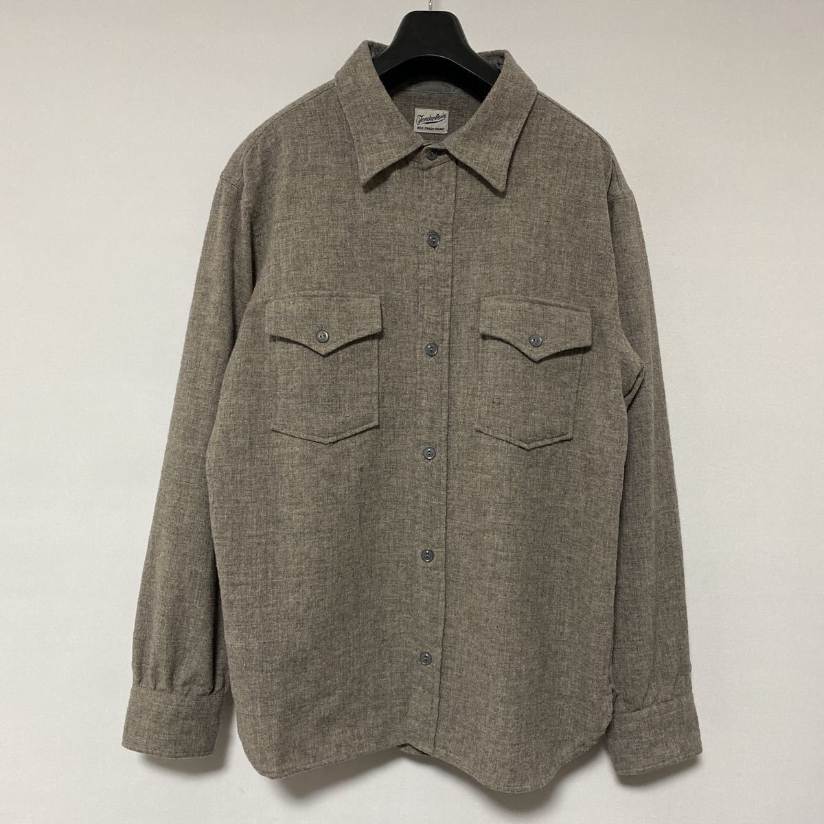 独特の上品 S シャツ ワーク ウール テンダーロイン 美品 tenderloin