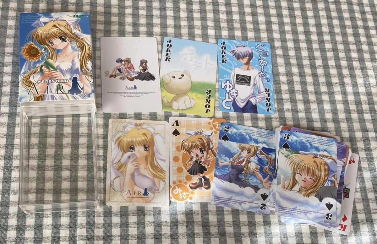 AIR ブロッコリー KEY公式品 トランプ Yahoo!オークション - AIR KEY公式品 トランプカードセット
