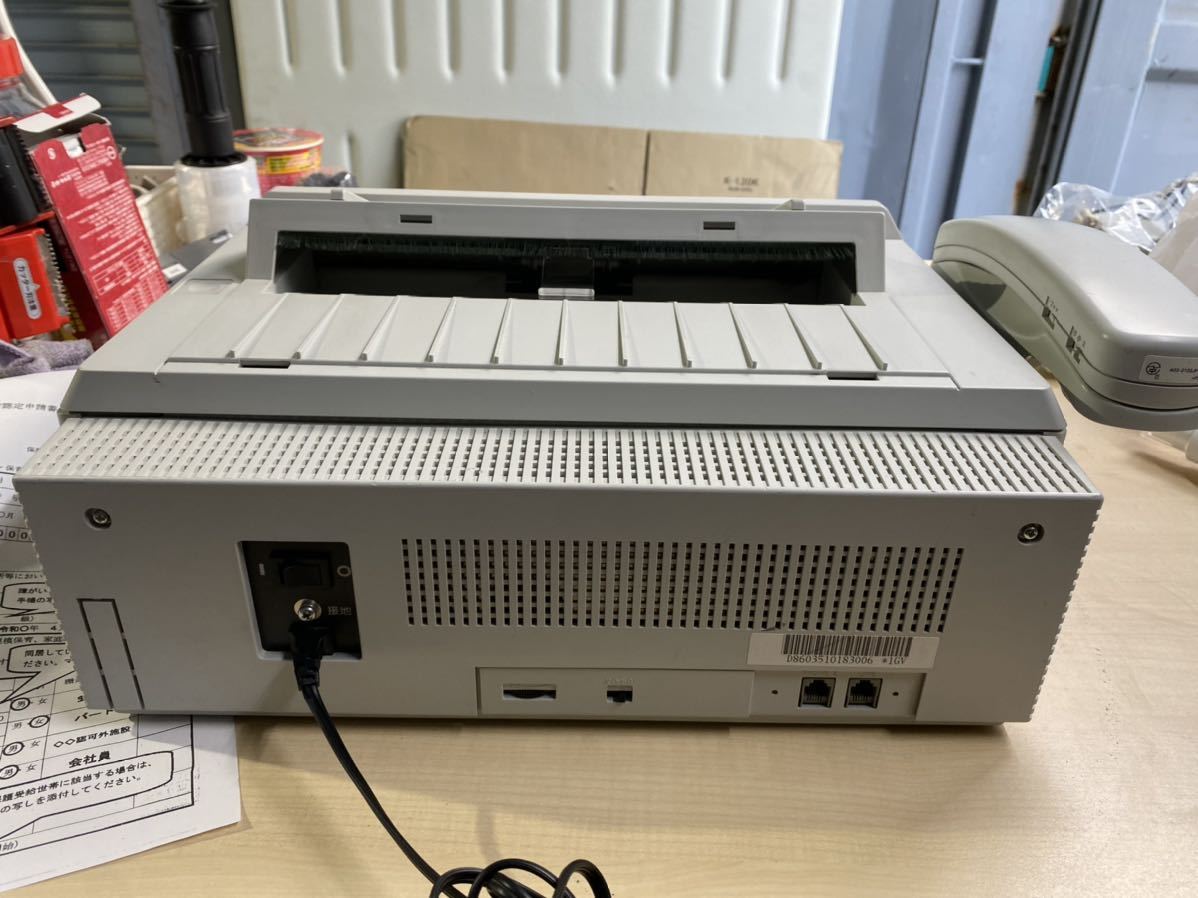A1067) NTT FAX T-350 感熱ロール紙 ビジネスファクス NTTFAX A1067) NTT FAX T-350 感熱ロール紙 ビジネスファクス NTTFAX