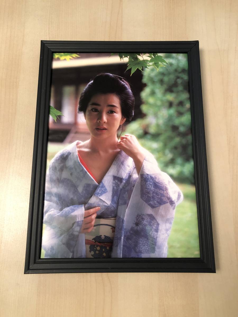 吉永小百合 ポスター額装 Yahoo!オークション - kj 額装品 吉永小百合 グラビア セクシー