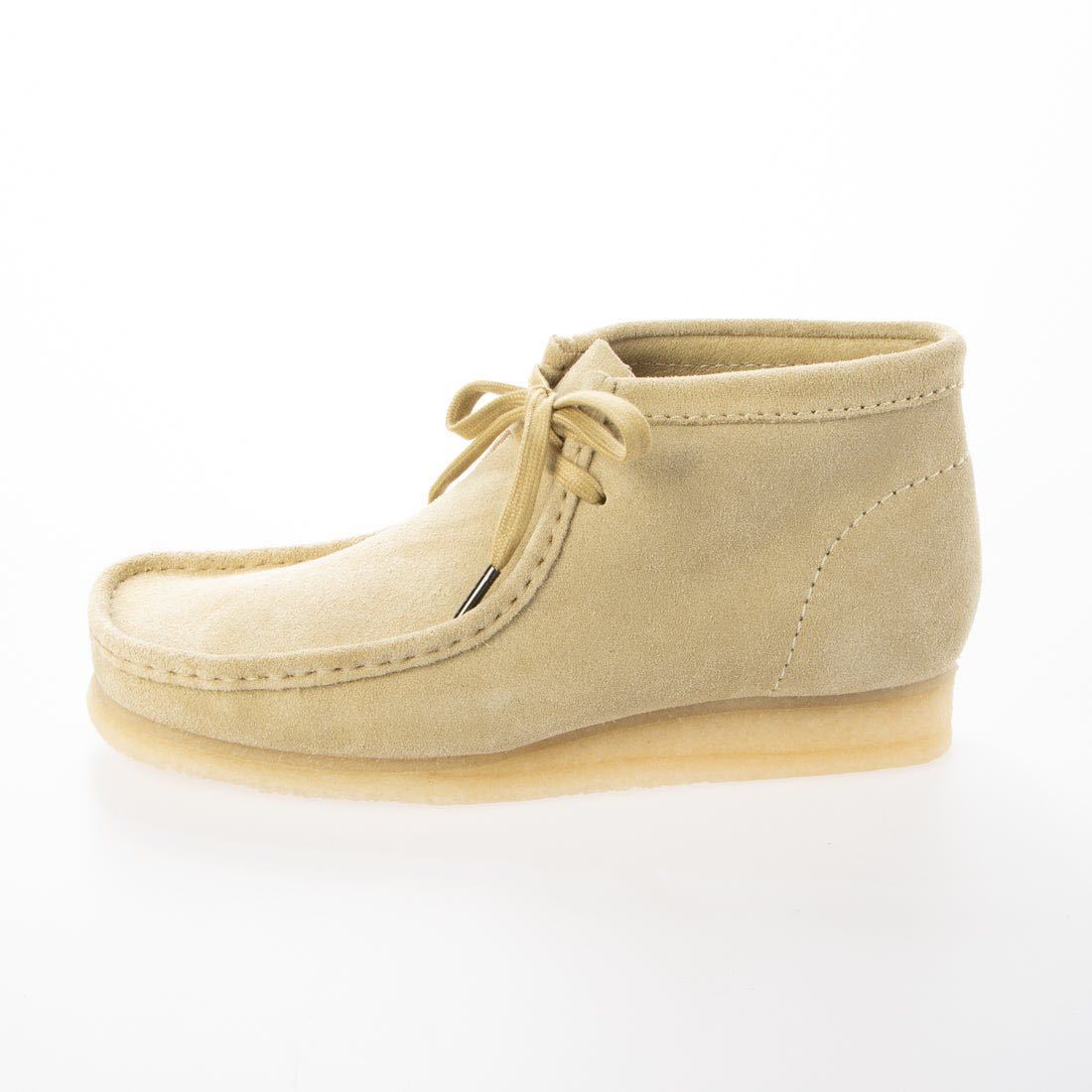 Clarks クラークス Wallabee Boot ワラビー ブーツ メープルスエード メンズ モカシン ベージュ UK8.5_画像2