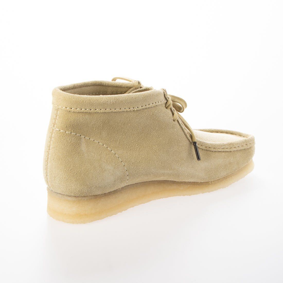 Clarks クラークス Wallabee Boot ワラビー ブーツ メープルスエード メンズ モカシン ベージュ UK8.5_画像3