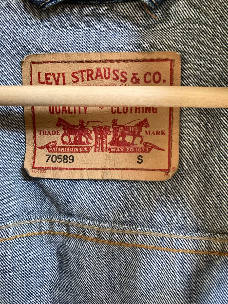 【週末値下げ】Levi''s デニムジャケット 美品  ジージャン  ビンテージ 赤タグ