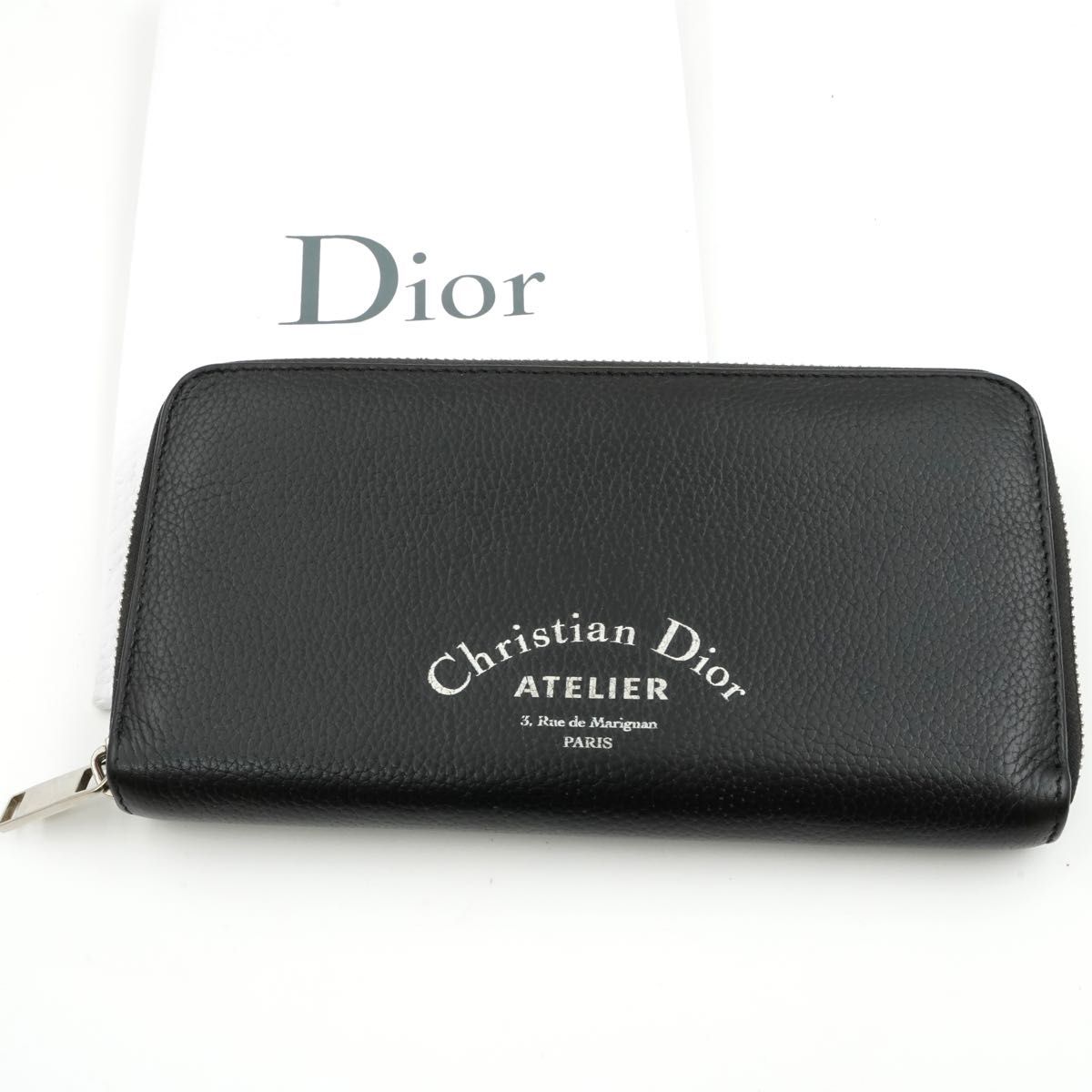 通信販売 Christian Dior クリスチャン ディオール ラウンドファスナー