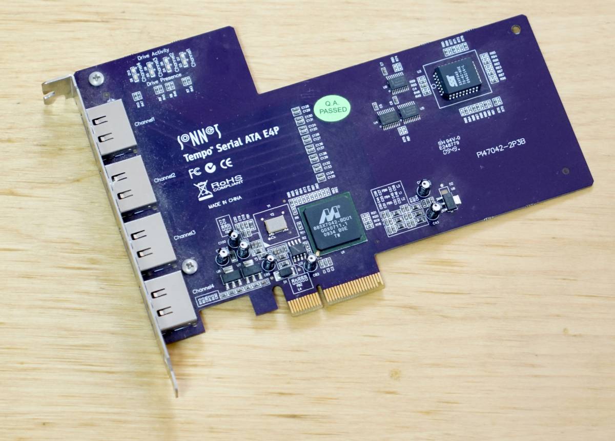 SALE】 Sonnet TEMPO SATA E4P TSATAII-E4P eSATA×4ポート/PCI Express