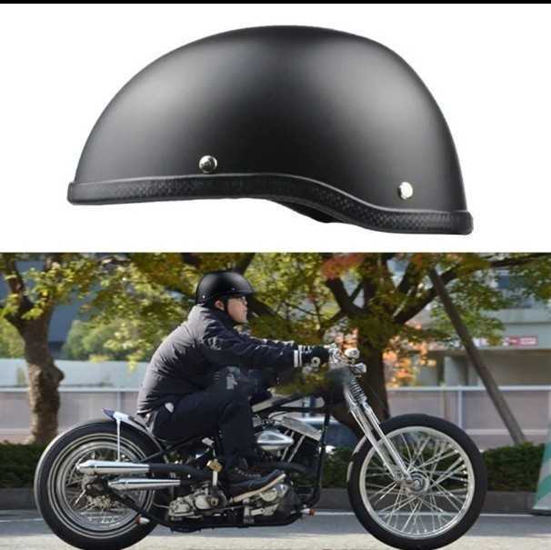 艶消しブラック 半ヘル バイクヘルメット バイク用品 超軽量 半 
