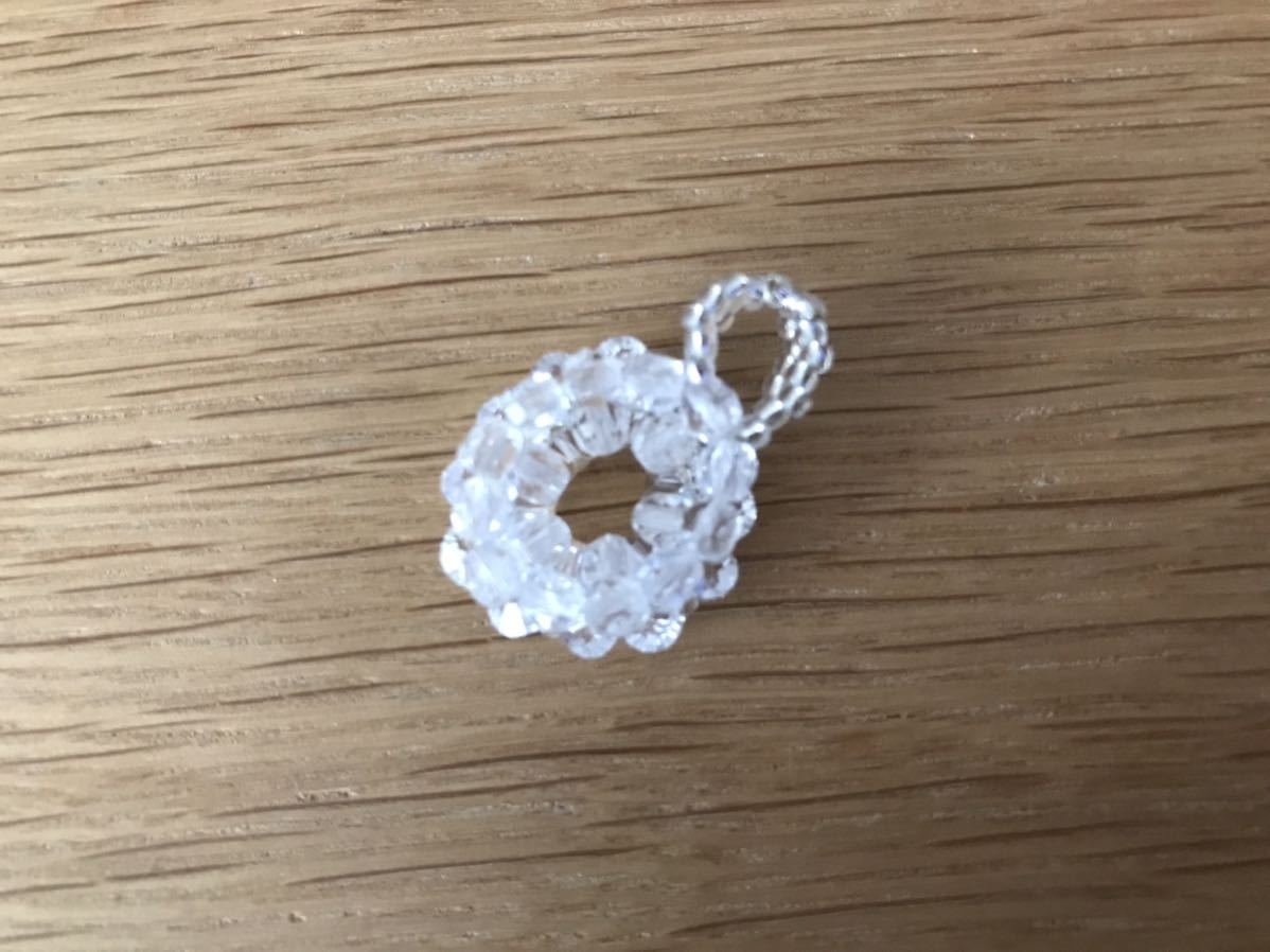 ■ハンドメイド/手作り ビーズのアクセサリーパーツ2種セット チャームやペンダントトップやマスコットやストラップなどに 送料140円■_画像4