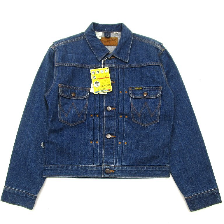 【テレビで話題】 90's DEADSTOCK ラングラージャパン インディゴ M Gジャン デニムジャケット 11MJ ラングラー Wrangler ジージャン 【テレビで話題】 90's DEADSTOCK ラングラージャパン インディゴ M Gジャン デニムジャケット 11MJ ラングラー Wrangler ジージャン