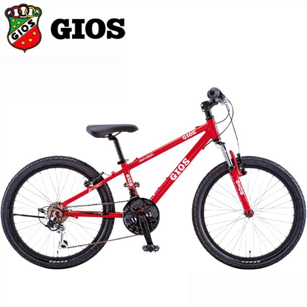 GIOS 子供 自転車 ジオス ジェノア 24 GIOS GENOVA 24 24インチ レッド キッズバイク
