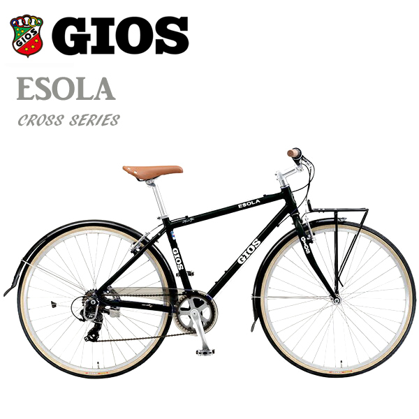 GIOS ESOLA ジオス クロスバイク ジオス イソラ ブラック クロスバイク