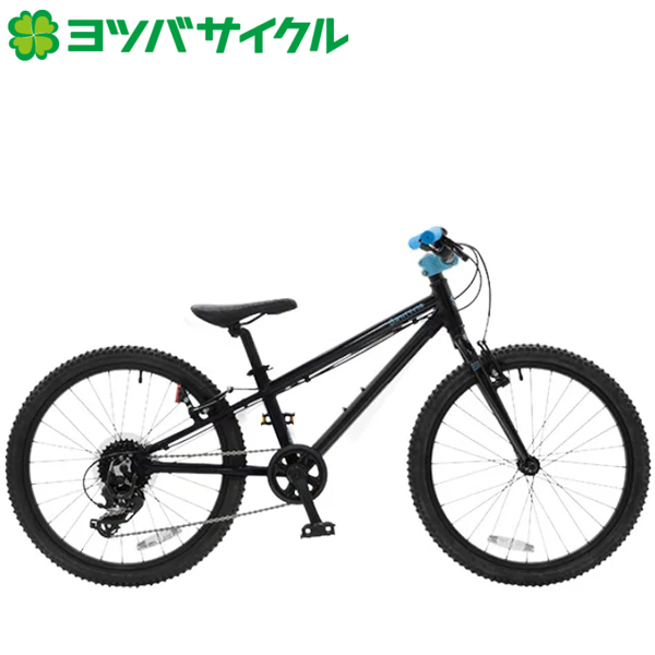 YOTSUBA Cycle ヨツバサイクル ヨツバ ゼロ 22 8スピード 118-140cm オーロラブラック 22インチ 子供自転車