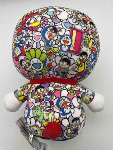 村上隆 直筆サイン正規品 サイン入りぬいぐるみ ドラえもん murakami カイカイキキ 検索 KAWS 奈良美智 カウズ KYNE_画像2