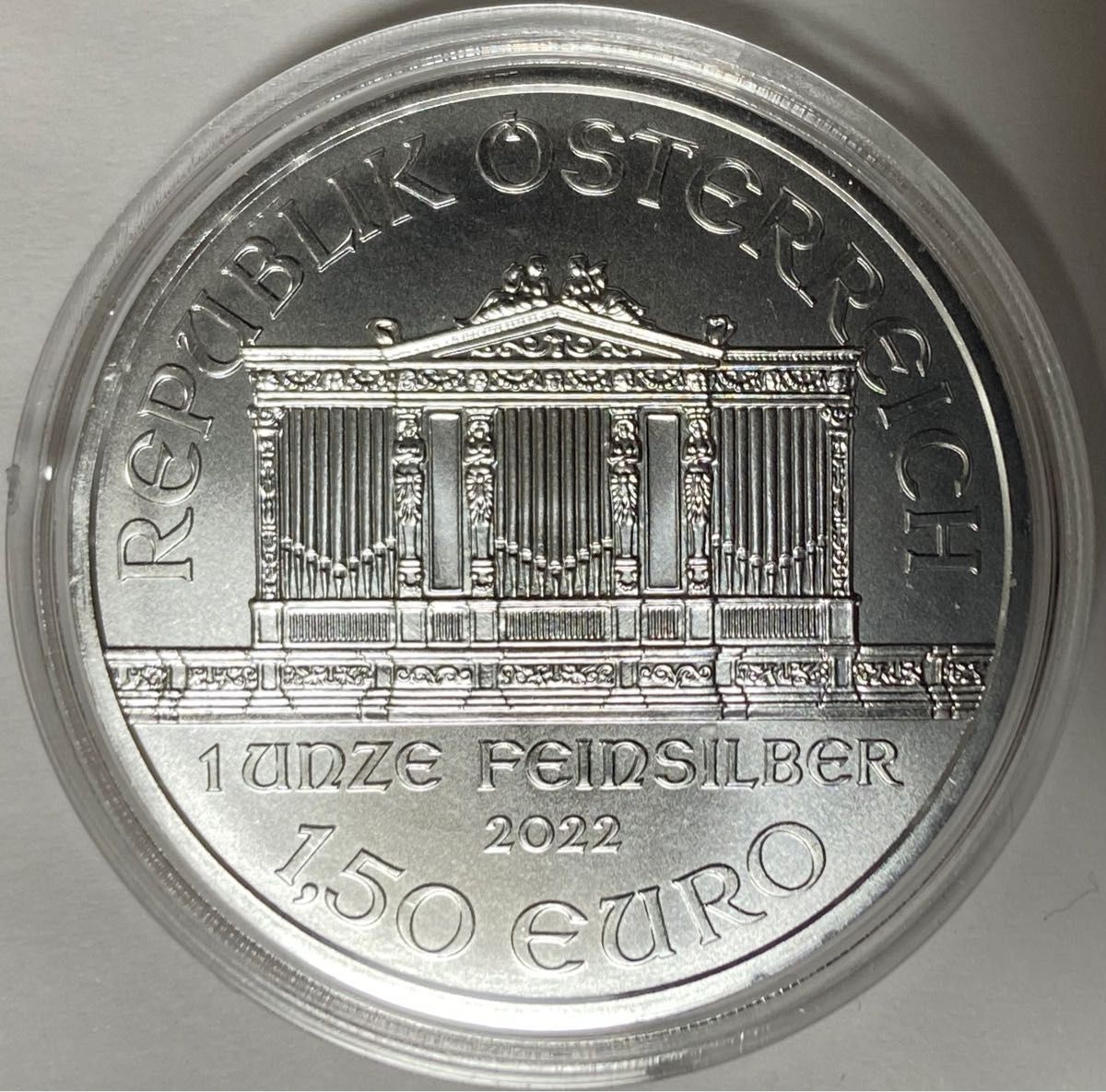 銀貨】オーストリア ウィーン/2022年 1オンス（2枚）｜PayPayフリマ