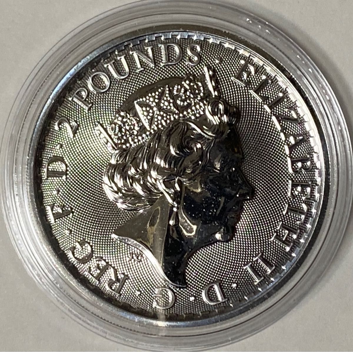 爆売り ブリタニア 1オンス銀貨 5枚 エリザベス女王 肖像 2023年