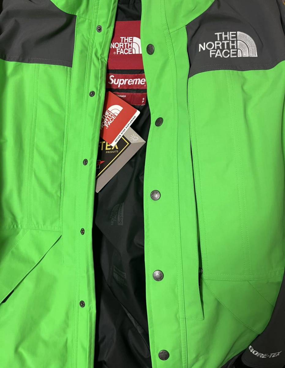 S ジャケットのみ 20ss Supreme シュプリームThe North Faceノースフェイス RTG Jacket マウンテンパーカー S グリーン 緑 ボックス ロゴ_画像4