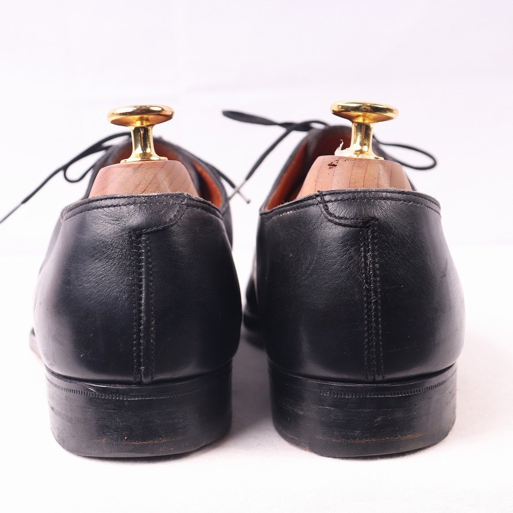 ジョンロブ 6 1/2 E ドミンゴ 茶 パンチドキャップトゥ 内羽根 JOHN LOBB domingo メンズ 中古 古着 ds3218_画像4