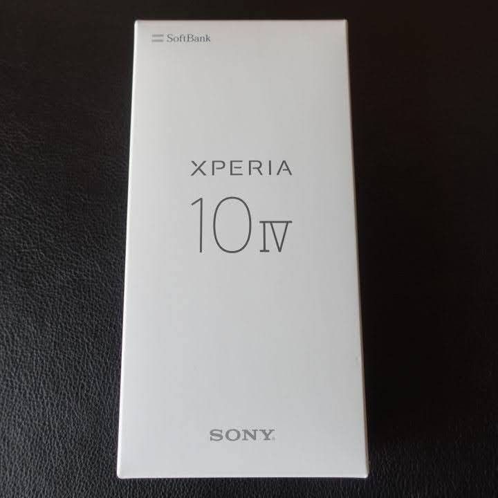未使用品 SONY XPERIA 10 IV ホワイト A202SO ソフトバンク版 SIM