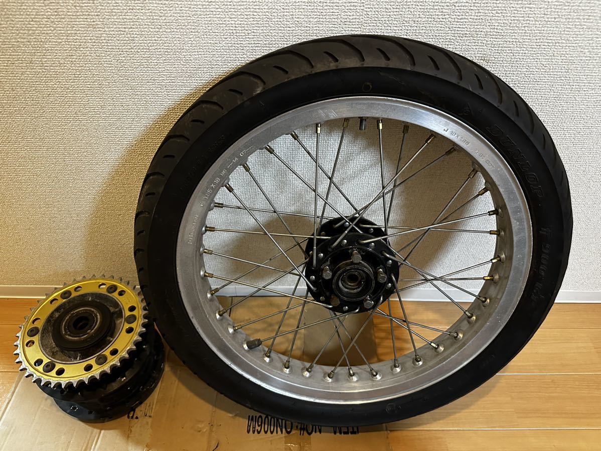 セール! バブ ホーク2 CB250T CB400N 新品張り替え済み スポーク
