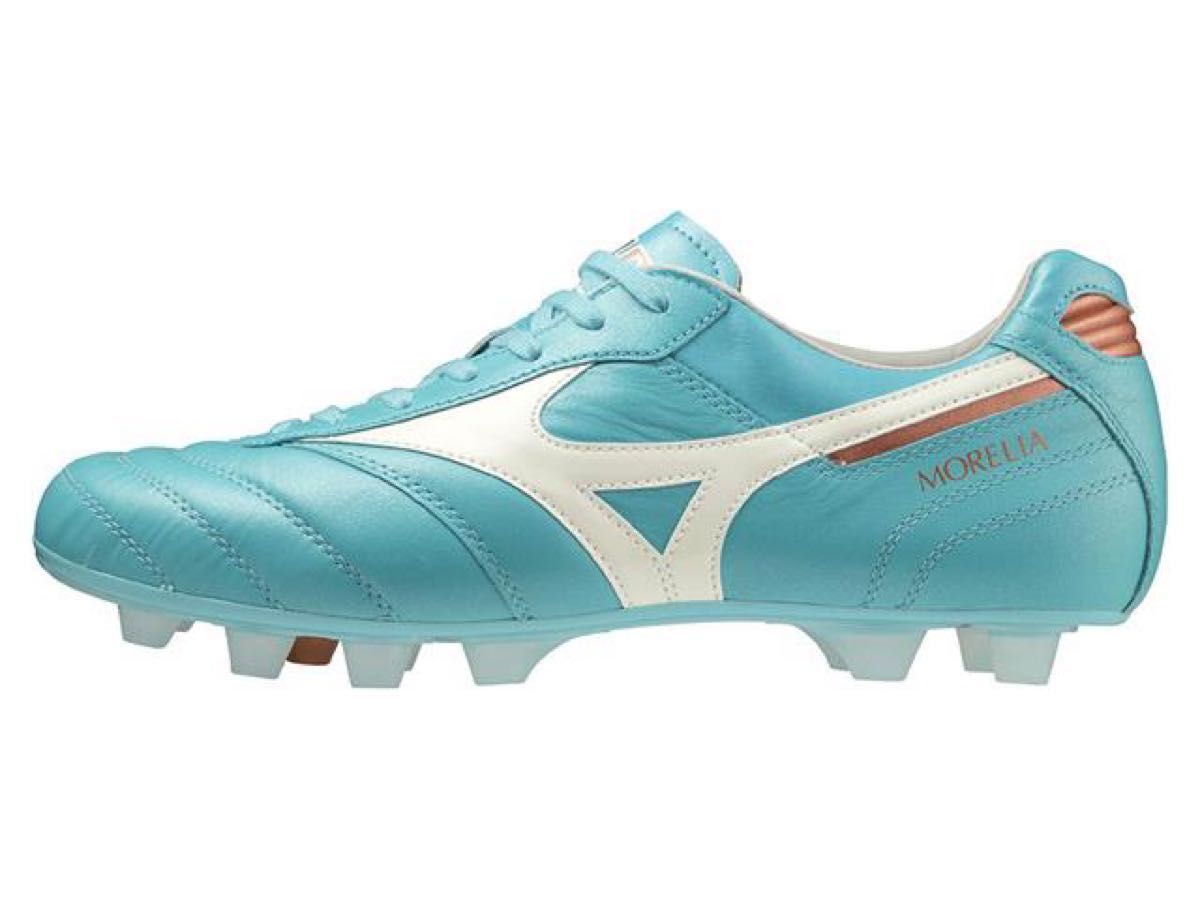 【25.5cm即配送】MIZUNO(ミズノ)MORELIA2 JAPAN／モレリア2 ジャパンブルー×スノーホワイト新品未使用！