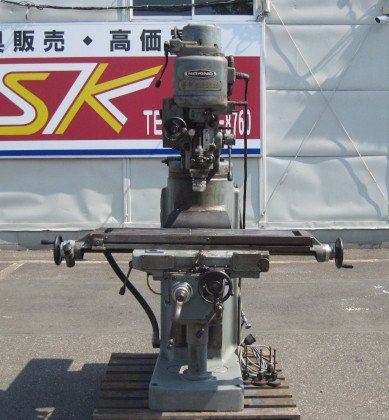牧野　〇ラム型フライス盤　テーブル寸法　250 × 1100 mm　(MA220630-17)