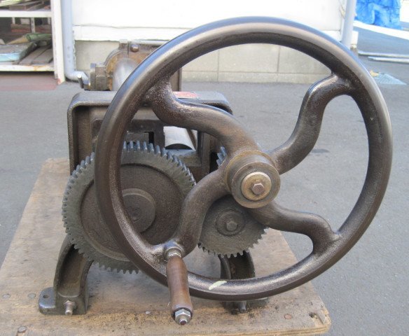 平井機械 三本ロールベンダー 能力 1.6 mm ローラー長さ 610 mm ローラー外径 75 mm (MA221123-02)_画像3