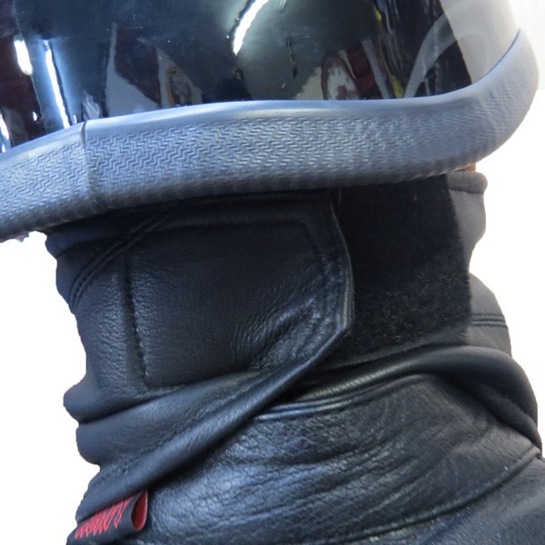  стоимость доставки 0 HEAVY цельный 3D кожа флис маска для лица ( овчина ) зимний простой чёрный одноцветный липучка маска натуральная кожа Biker старый машина ассоциация группа одиночный хорошо продающийся товар 