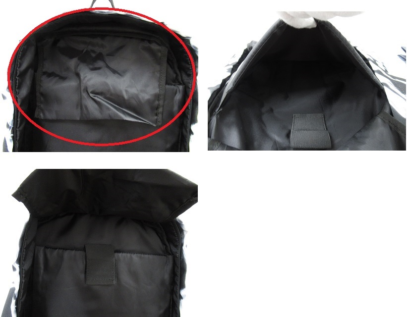 [Z011]* новый товар * не использовался VISION STREET WEAR Vision Street одежда рюкзак VSGN-500 цвет BLACK/FIRE