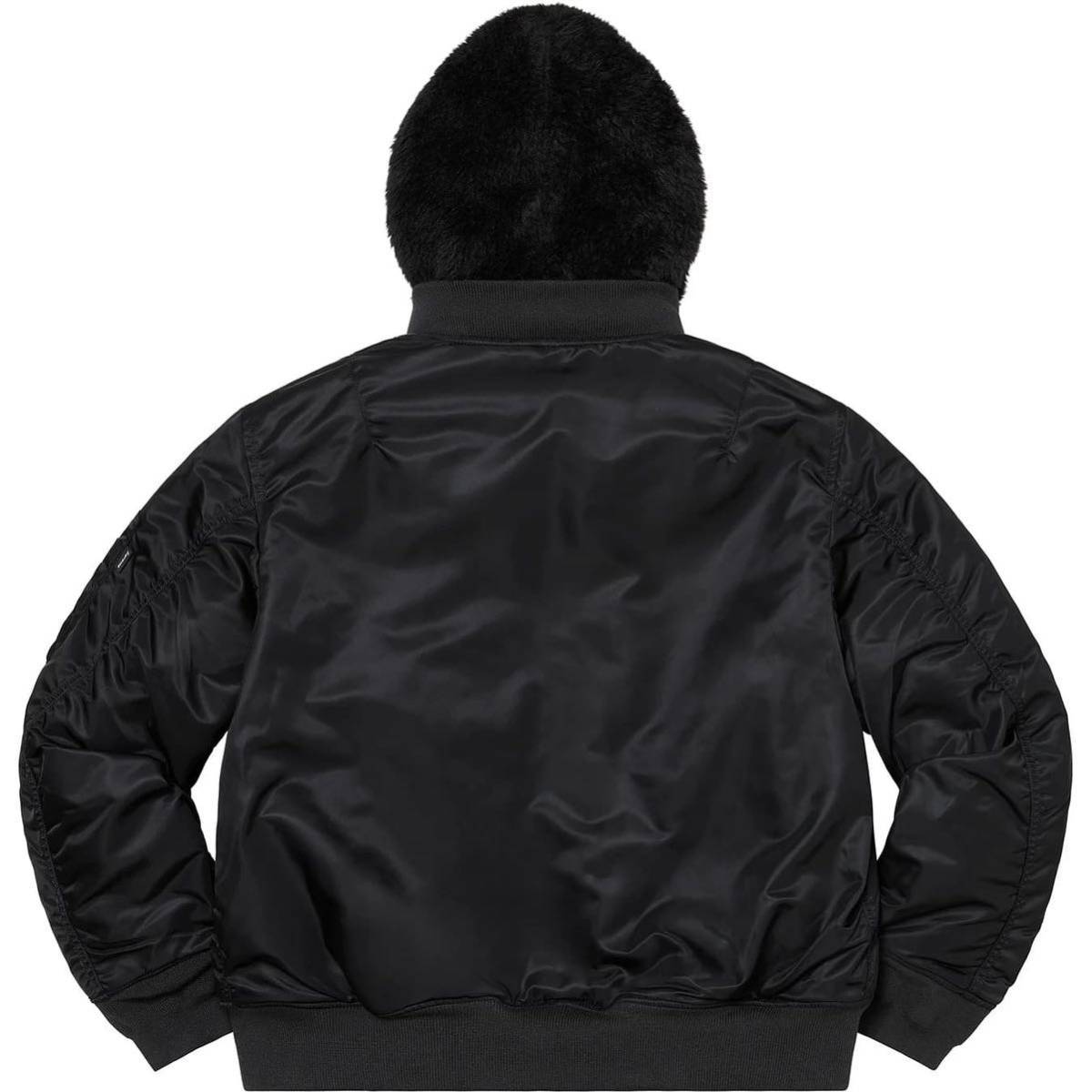 【国内正規保証新品Mサイズ】supreme Faux Fur Reversible MA-1 / 岩田剛典_画像3