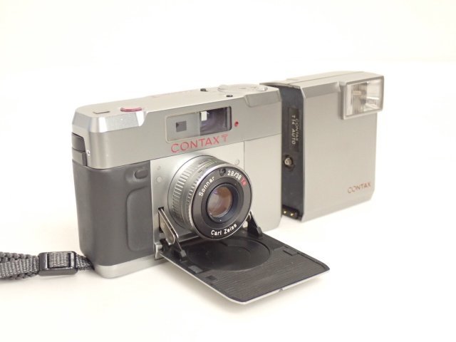 Yahoo!オークション - CONTAX コンパクトフィルムカメラ CONTAX T