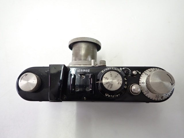 Leitz Leica A型 (I型) Elmar 50mm F3.5 ライツ ライカ 新エルマー付 レンズ一体型 バルナック型 レンジファインダーカメラ ∵ 68787-2_画像4