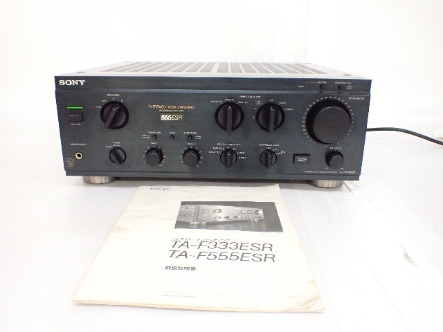 Yahoo!オークション - SONY ソニー プリメインアンプ TA-F555ESR