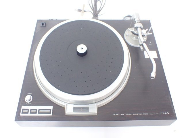 いラインアップ TRIO 動作品 ターンテーブル KP-7070 レコード