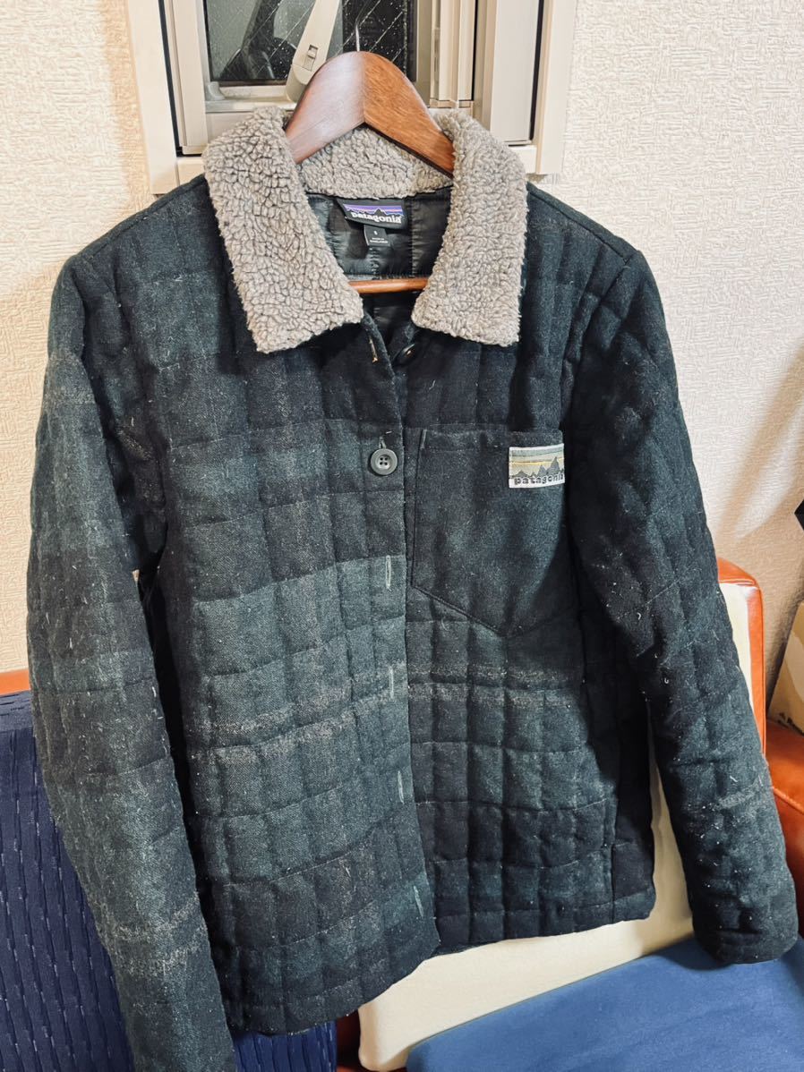 【名作】軽量 Patagonia(パタゴニア) リサイクルダウンシャツ ジャケット キルティングダウン 2016年秋 re\\\collection リコレクションの画像2