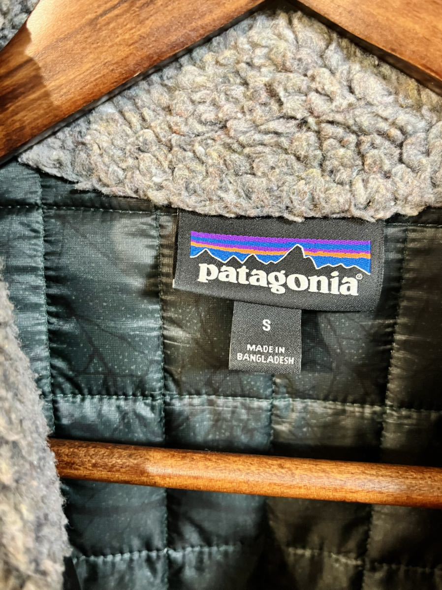 【名作】軽量 Patagonia(パタゴニア) リサイクルダウンシャツ ジャケット キルティングダウン 2016年秋 re\\\collection リコレクションの画像4