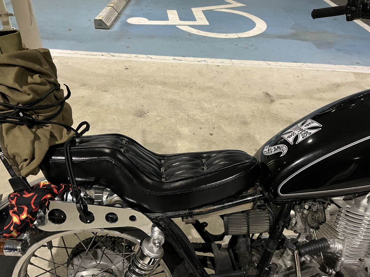 時間指定不可 sr400 2%er オールドスクールバケットダブルシート